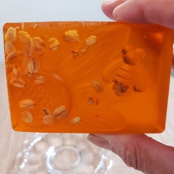 Hand Crafted by Serenity Style Stephenson Melt and Pour Soap Set of 3 Bars - Picture 11 of 15